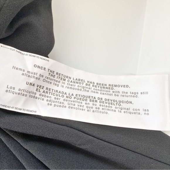 NWT Dress the Population Ellis One Shoulder Black Gown Size XS - Picture 12 of 12